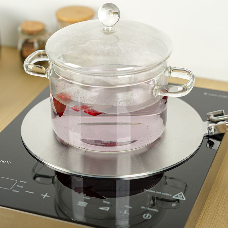 How to make glass cookware work on induction cooktop? The heat diffuser plate缩略图